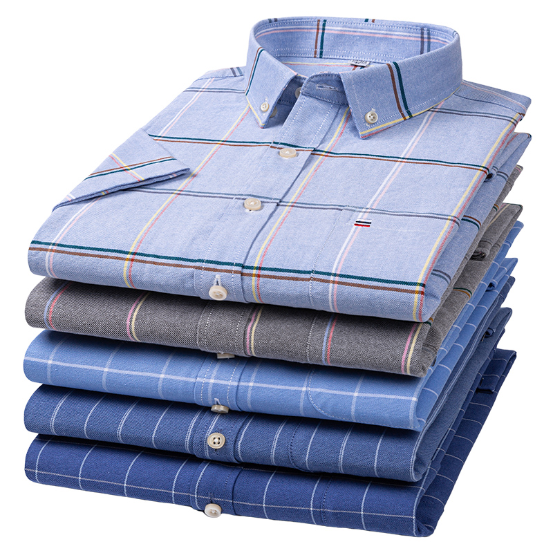 Oxford Cotton Casual Shirt Business - Chất Lượng Áo Sơ Mi Nam