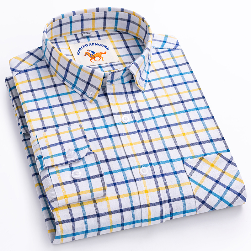 New in shirt over size 5xl lon - đánh giá và giá Oxford Cotton Casual Shirt Business