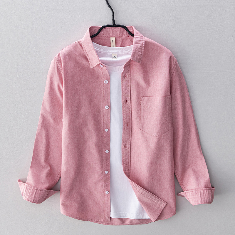 New style long-sleeved brand c - đánh giá và giá Oxford Cotton Casual Shirt Business