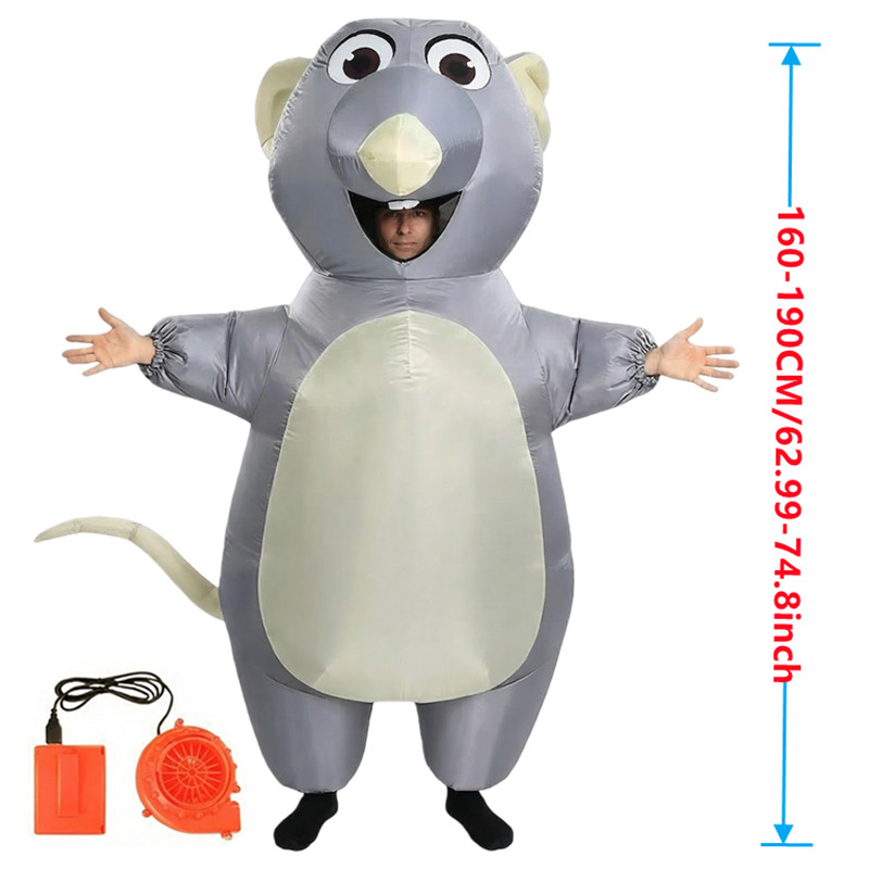 Cartoon Mouse Inflatable Costu - đánh giá và giá Suits