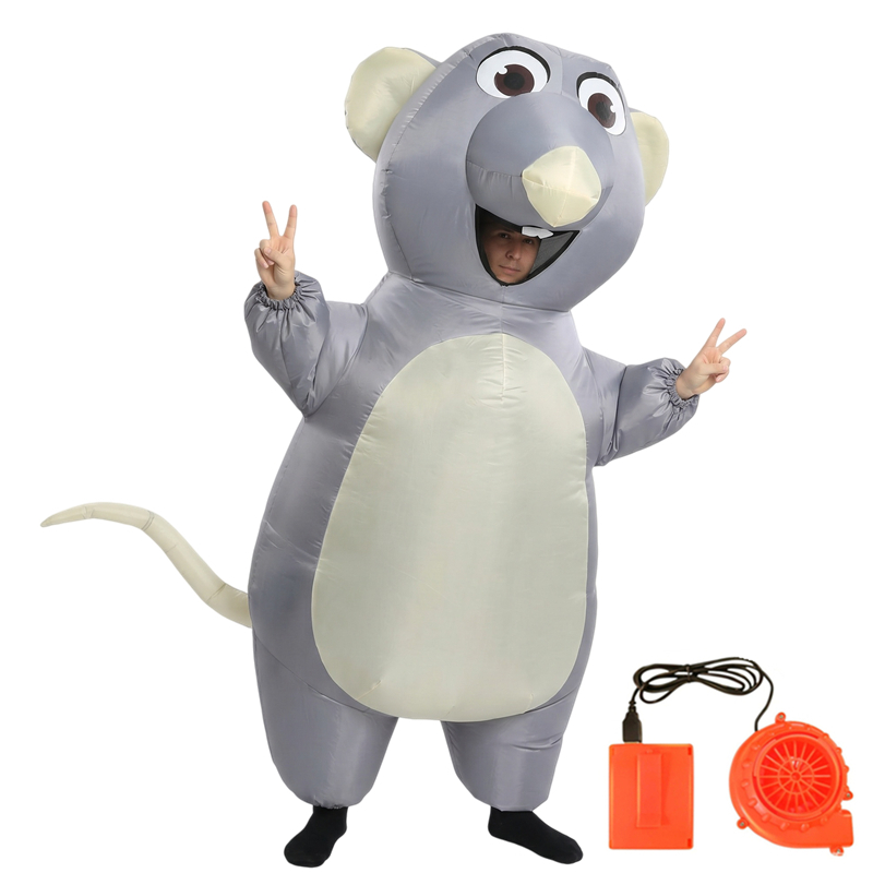 Cartoon Mouse Inflatable Costu - đánh giá và giá Suits