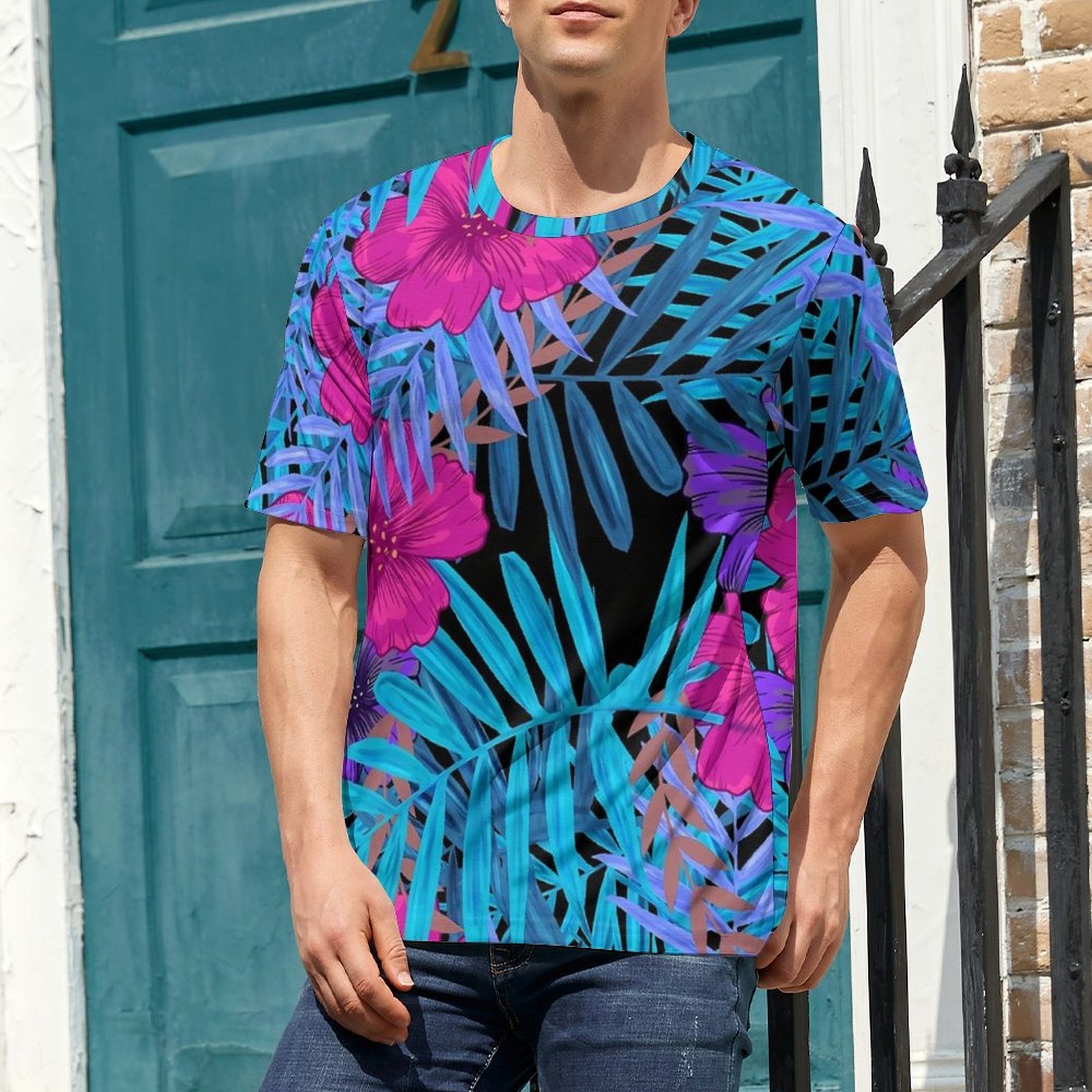 Oversize T-Shirt Summer Tropic - đánh giá và giá Vintage Hawaiian Floral Shirt