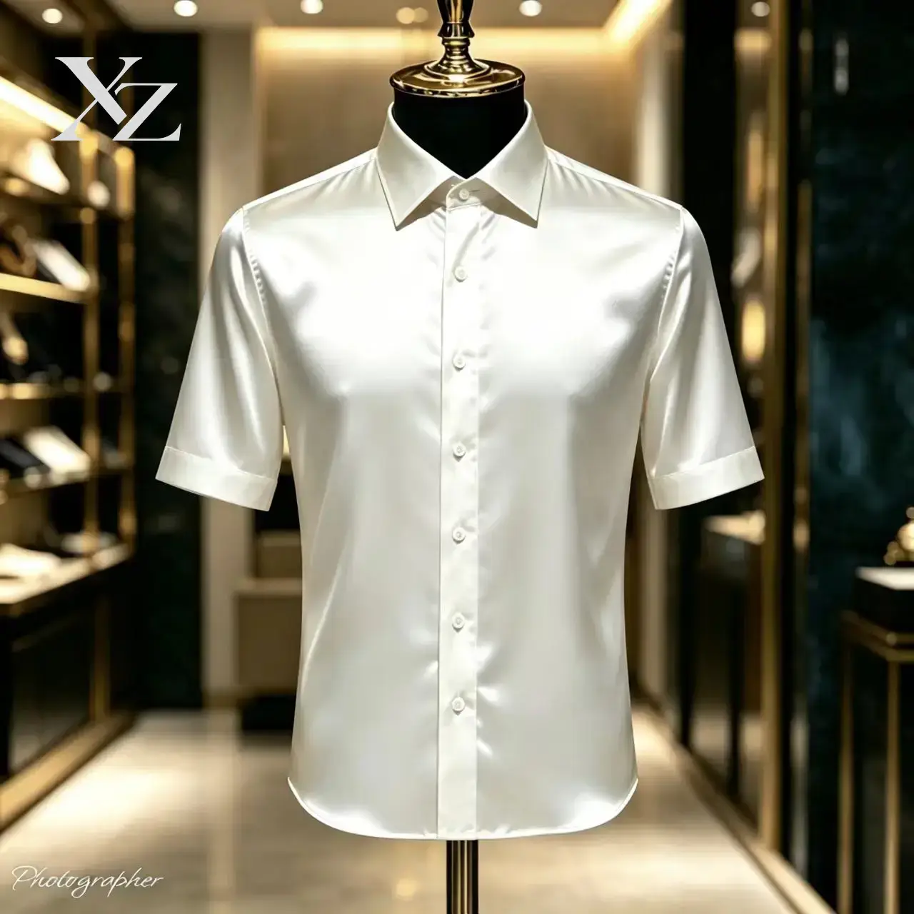 Premium Men's Solid Color Sati - đánh giá và giá Mens Satin Silk Dress Shirt