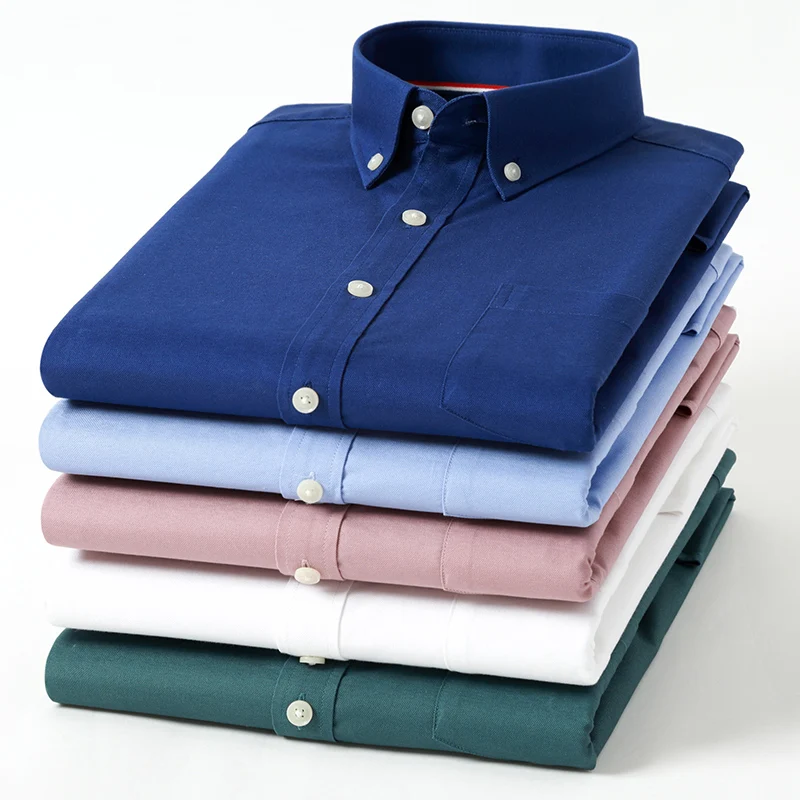 2023 New Pure Cotton Oxford Me - đánh giá và giá Oxford Cotton Casual Shirt Business